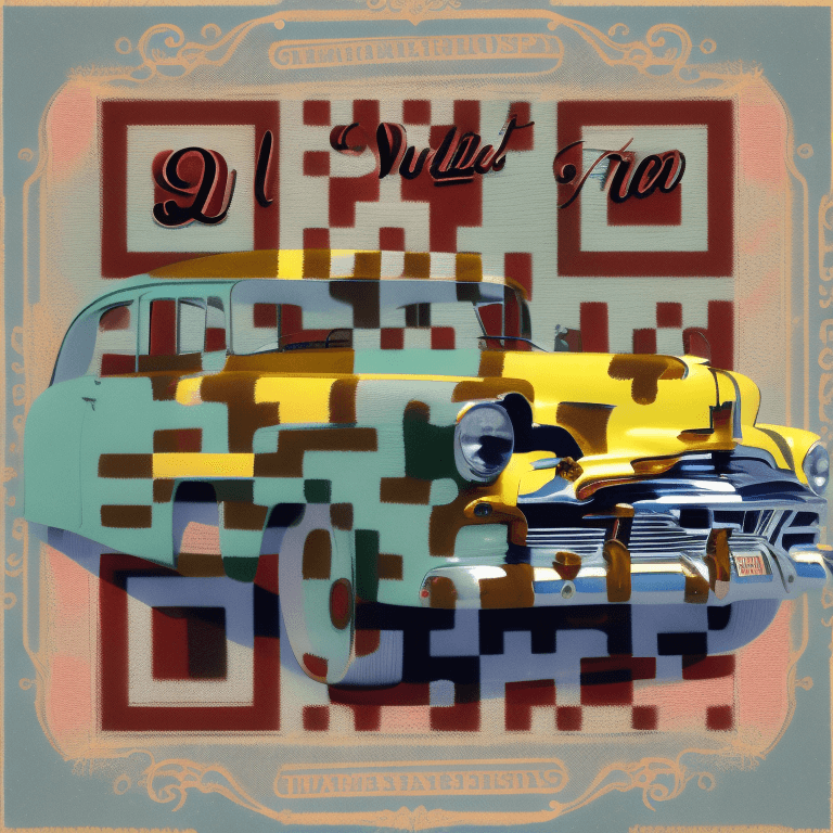 مثال کد QR هوش مصنوعی شماره #4