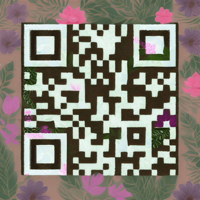 مثال کد QR هوش مصنوعی شماره #1